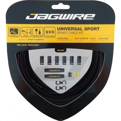 Набор рубашек и тросиков тормоза Jagwire Universal Sport, 1 шт. 1482751854
