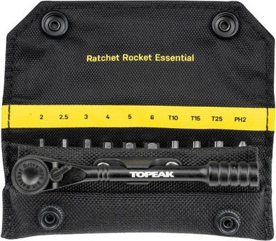 Ключ с трещоткой с набором бит Topeak Ratchet Rocket Essential W/ Bag 468548157