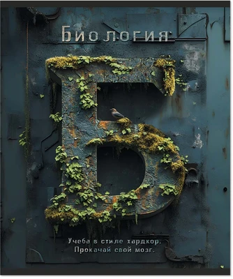 Тетрадь предметная 48 л., HARDCORE БИОЛОГИЯ, клетка 1524044802