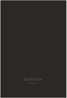 Тетрадь общая А4 80л. TOTAL BLACK, обложка - мелов.картон+софттач лак, скрепка 146090376