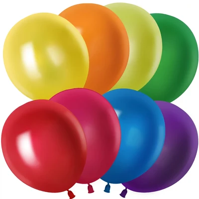 Шар (12''/30 см), Ассорти, металлик, 100 шт., 512-12MA1 1222238251