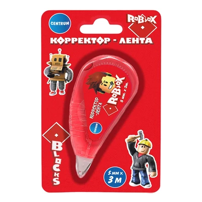 78296 Корректор-лента "Robox" 5 мм х 3 м на блистере 2142038221
