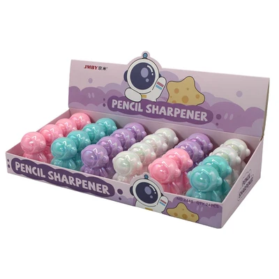 77248 Точилка "Космонавт" стеклянная коллекция, цвет в ассортименте, в шоубоксе 400075896