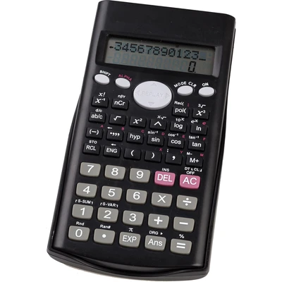 83404 Калькулятор 12 разрядный (научный), 240 функций, 2х строчный дисплей, 160*80*15мм, в комплект входит батарейка. 1197969360