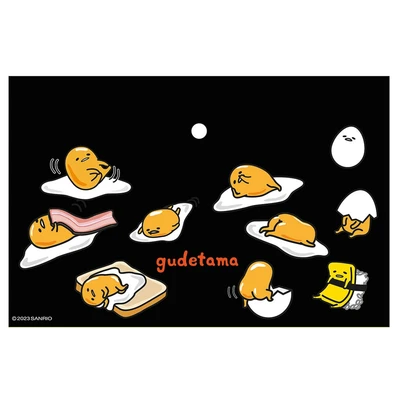 71707 Папка-конверт с кнопкой "Gudetama", А4, 32х23 см., 0,18 мм. 1768221293