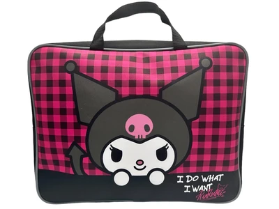 73783 Папка - сумка Kuromi. Формат - А4, боковина - 75 мм, полиэстер 1132234255