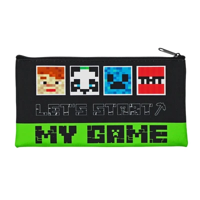 77905 Пенал плоский My Game, размер: 20,5*10,8 см, на молнии, полиэстер 210 ден 819701334