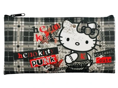 73731 Пенал плоский Hello Kitty. Размер: 20,5*10,8 см, на молнии, полиэстер 210 ден 807863269