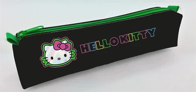 73952 Пенал объемный Hello Kitty Neon. Размер: 21*4,5*4,5 см. на молнии, полиэстер 600 ден 2005578013
