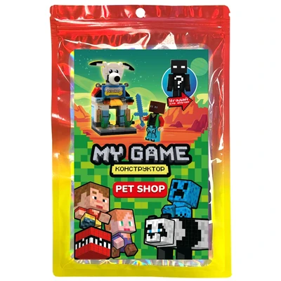 77141 Набор для конструирования My Game, 108 деталей 35436595