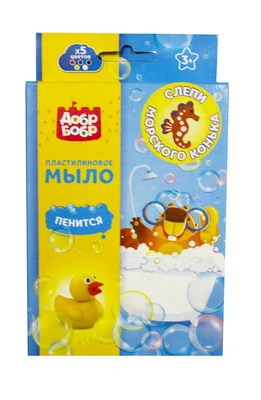 ПМД6 Игрушка "Мыльный пластилин", ассорти 5цв, 75г, К/У ДБх6 687715251