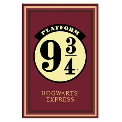 77277 Блокнот Гарри Поттер, формат А7, размер 65*98 мм, клетка, 40 листов на скрепке, блок-офсет, целлюлозный картон 200 гр/м2е 703055203