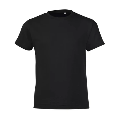 Футболка детская Regent Fit Kids, черная 926268418