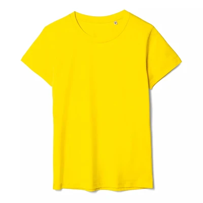 Футболка женская T-bolka Lady, желтая 758414600