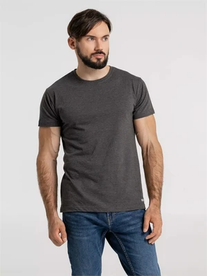 Футболка унисекс Firm Wear, черный меланж 1378163457