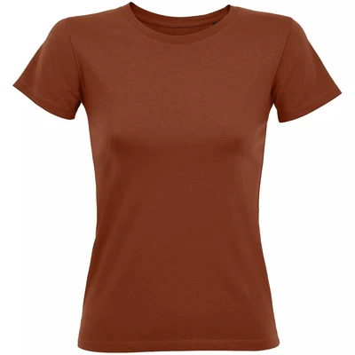 Футболка женская Regent Fit Women, коричневая (терракотовая) 2137496099