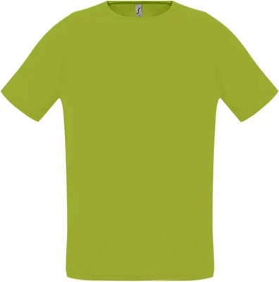 Футболка унисекс Sporty 140, зеленое яблоко 712263466