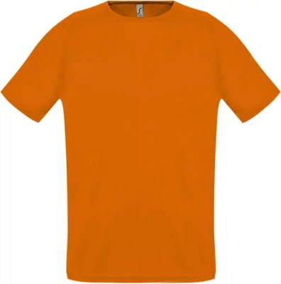 Футболка унисекс Sporty 140, оранжевая 632697853