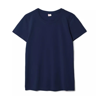 Футболка женская T-bolka Stretch Lady, кобальт (темно-синяя) 814913046