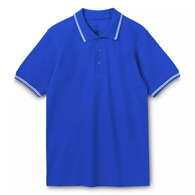 Рубашка поло Virma Stripes, ярко-синяя 63440136
