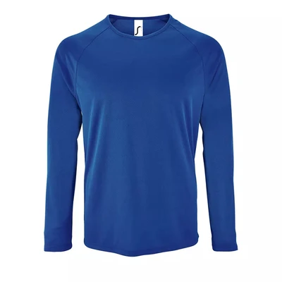Футболка с длинным рукавом Sporty LSL Men, ярко-синяя 2143219498