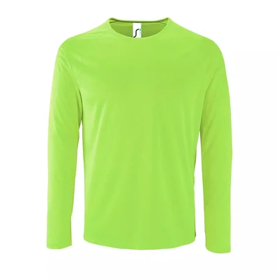 Футболка с длинным рукавом Sporty LSL Men, неоново-зеленая 597722514
