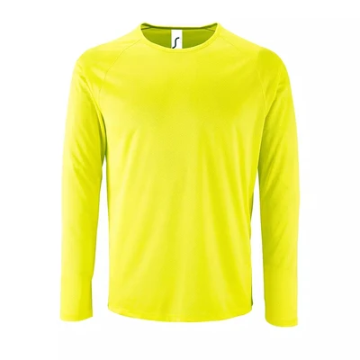 Футболка с длинным рукавом Sporty LSL Men желтый неон 7483873