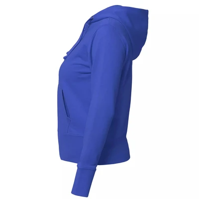 Толстовка женская Hooded Full Zip ярко-синяя 35894204