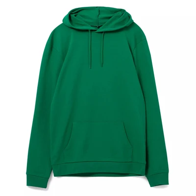 Толстовка с капюшоном унисекс Hoodie, зеленая 630131489