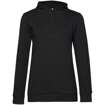 Толстовка с капюшоном женская Hoodie, черная 471895097