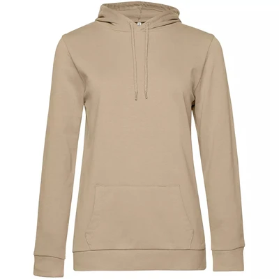 Толстовка с капюшоном женская Hoodie, бежевая 281636333