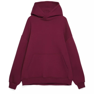 Худи Kulonga Oversize, бордовое 26490589