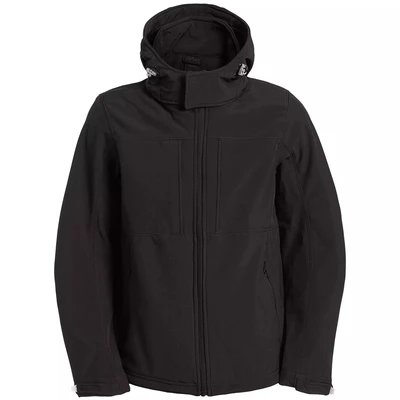 Куртка мужская Hooded Softshell черная 778614999