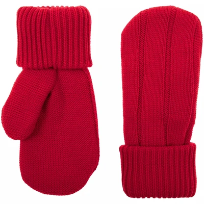 Варежки Knit Beat, красные 888343878