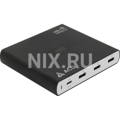 Зарядка USB-устройств от 220В ACD Power P904U 3 x USB Type A "мама", USB Type C "мама" (90 Вт) 423281136