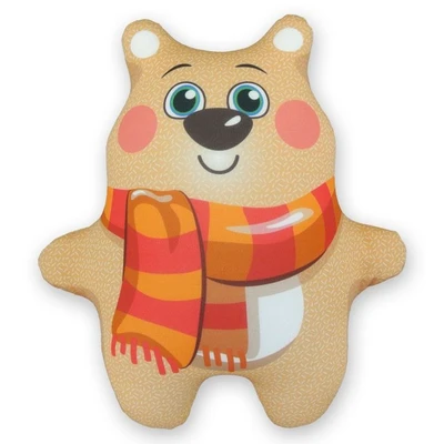Игрушка Мишка в шарфе 01 127555257
