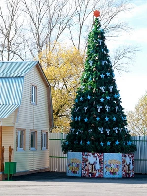 Green Trees Высокая Уличная Сосна Альпийская 4.0 м. хвоя леска - СА-400Л 2136739808