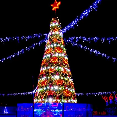 Green Trees Высотная Уличная Ель Уральская 17.0 м. хвоя пленка - ЕУ-1700П 1620697012