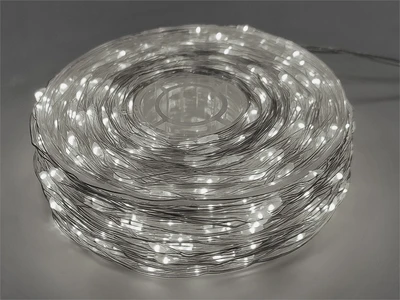 Гирлянда нить Роса 50м. 500 белых диодов, прозрачный провод - A1-502 LEON LED (LIGHT) 1161412371