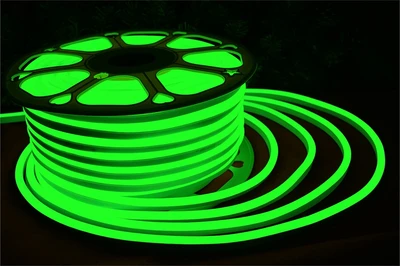 Гибкий неон светодиодный 8x16мм., 50м., односторонний, зеленый, 6000 led - 122835G CEIMAR 1736452839
