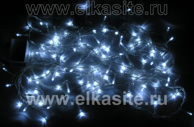Гирлянда нить 6.5м. 100 белых диодов, прозрачный пвх - w.01.5T.100- Winner Light 399097337