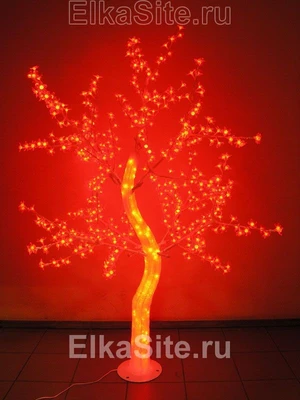 Светодиодное дерево Сакура 1.8 м., 776 красных диодов с акриловым стволом - GD SHU18 RED Golden Dragon 1493711953