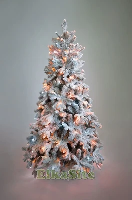 Green Trees Ель заснеженная световая Барокко Премиум 1.8 м. 1236909199