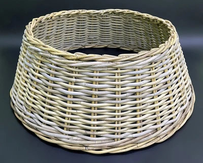 Плетеная корзина для елки 28x80 см. серая - 85772 1439354541