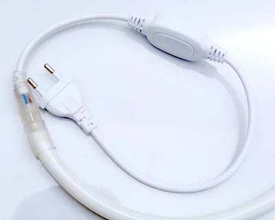 Сетевой провод до 100 м. для круглого Гибкого Неона 14мм. - CL СК100-014 1660425947