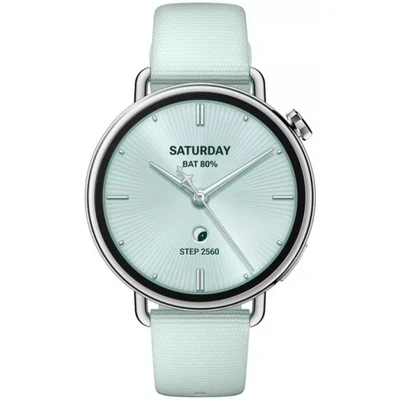 Смарт-часы Xiaomi Watch S4 Fluororubber Strap Зеленые 5172174