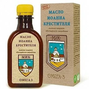 Эликсир “Иоанна Крестителя” на льняном масле 200мл 8878