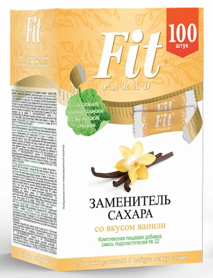 ФитПарад № 22 Ваниль (стики 100шт) 50г 18620