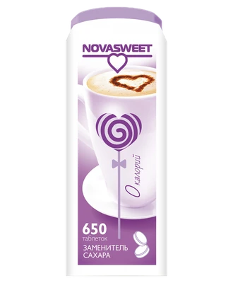 Сахарозаменитель стевия Novasweet 650таб 17778