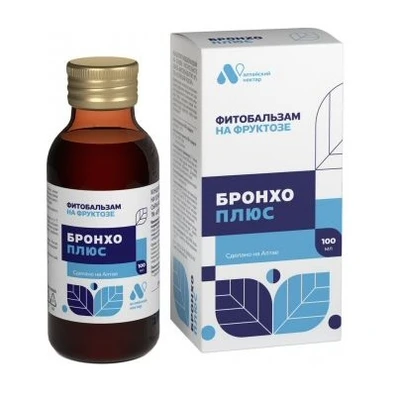 Бальзам “Бронхо +” (без сахара) 100мл 20568